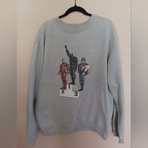 Teepublic "Black Panther #1" XXL grey crewneck